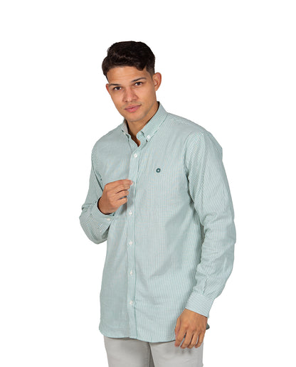 Camisa Oxford Raya Verde