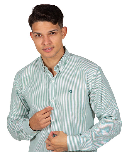 Camisa Oxford Raya Verde