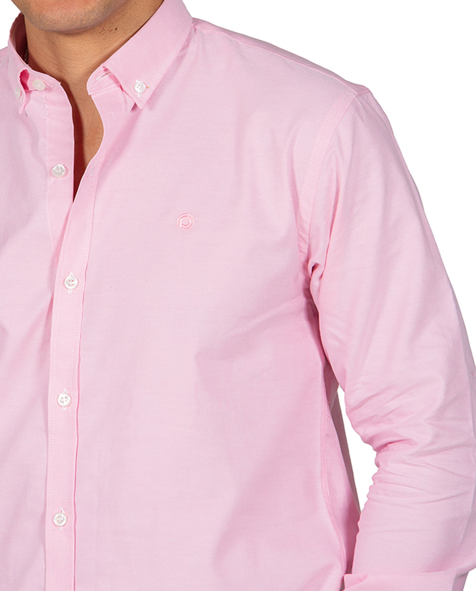 Camisa Oxford Liso