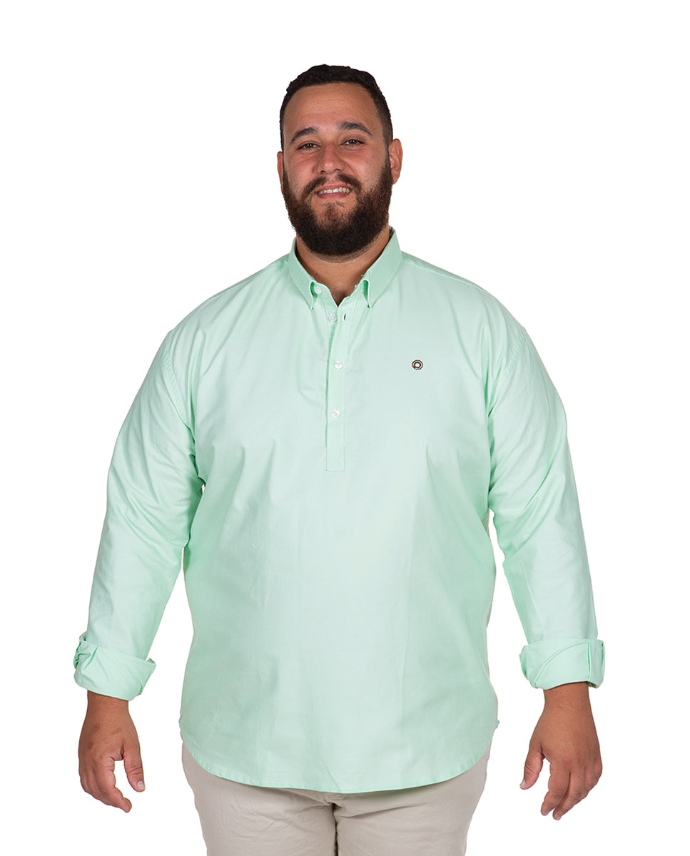 Polera Oxford Verde Menta