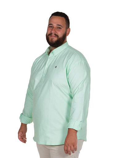 Polera Oxford Verde Menta