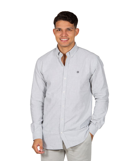 Camisa Oxford Liso