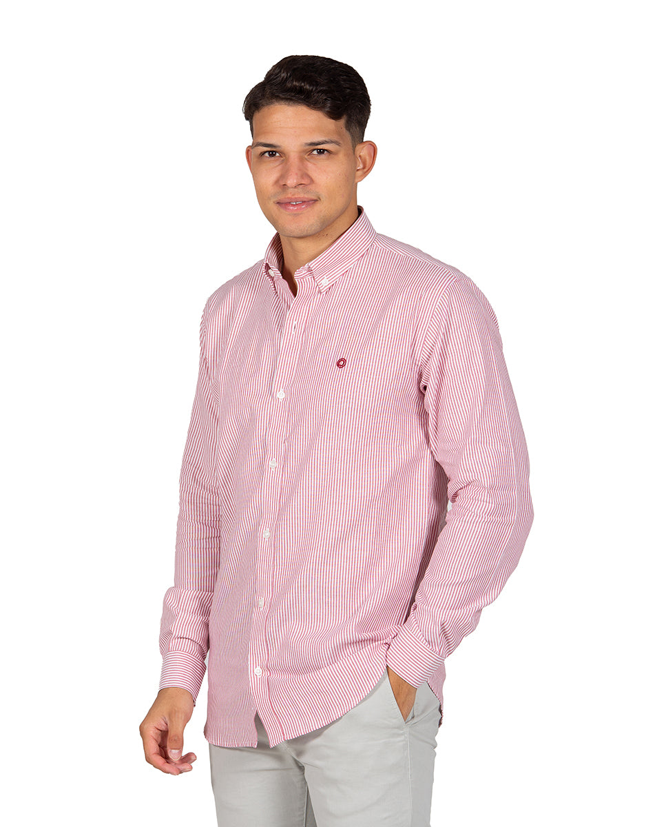 Camisa Oxford Rayas