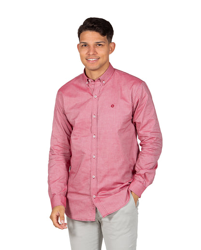 Camisa Oxford Liso