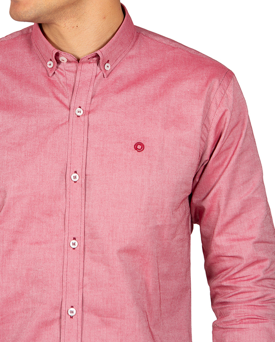 Camisa Oxford Liso