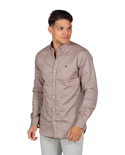 Chocolate Oxford Shirt