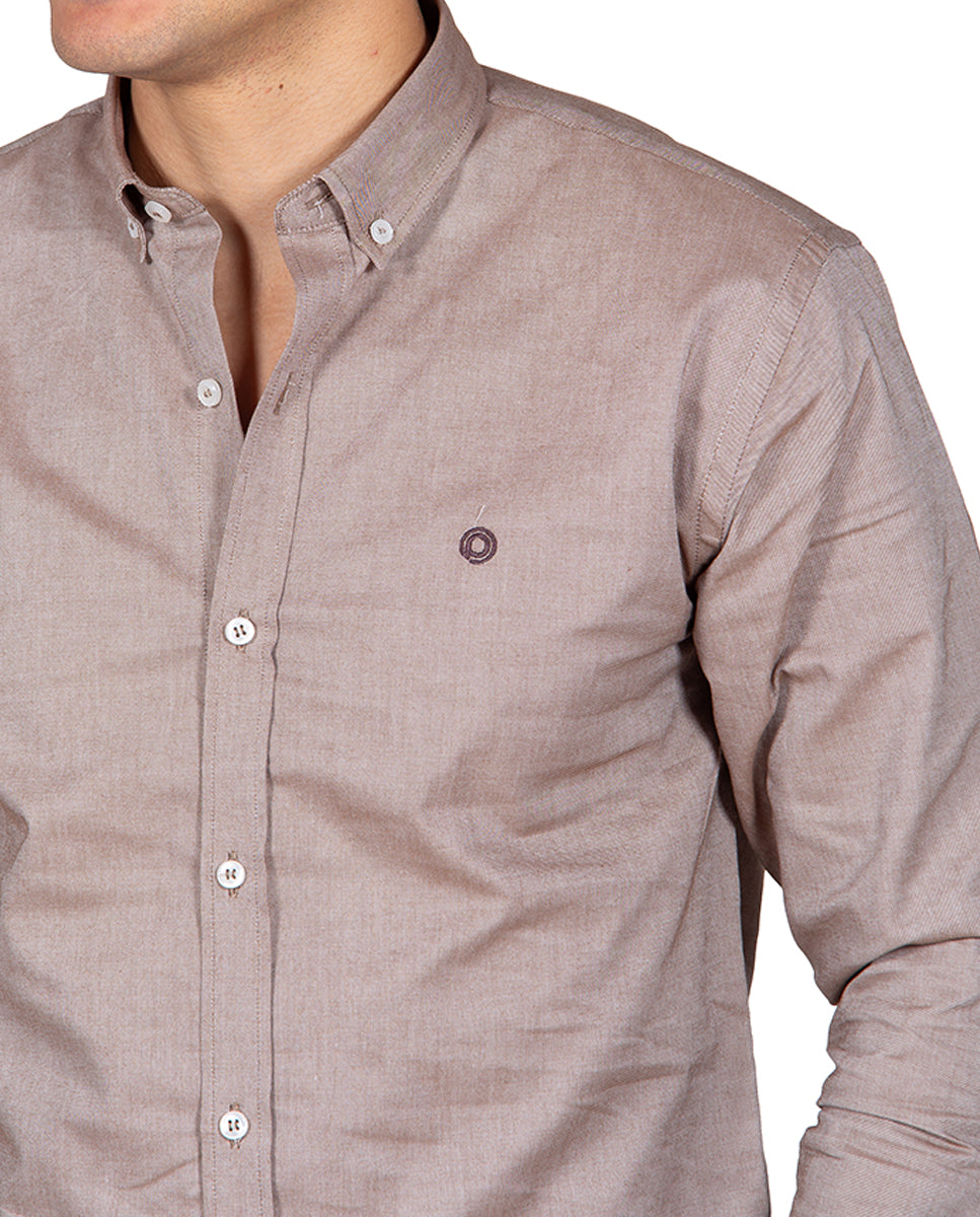 Chocolate Oxford Shirt