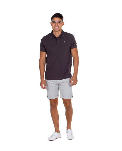 Organic Polo Anthracite Grey