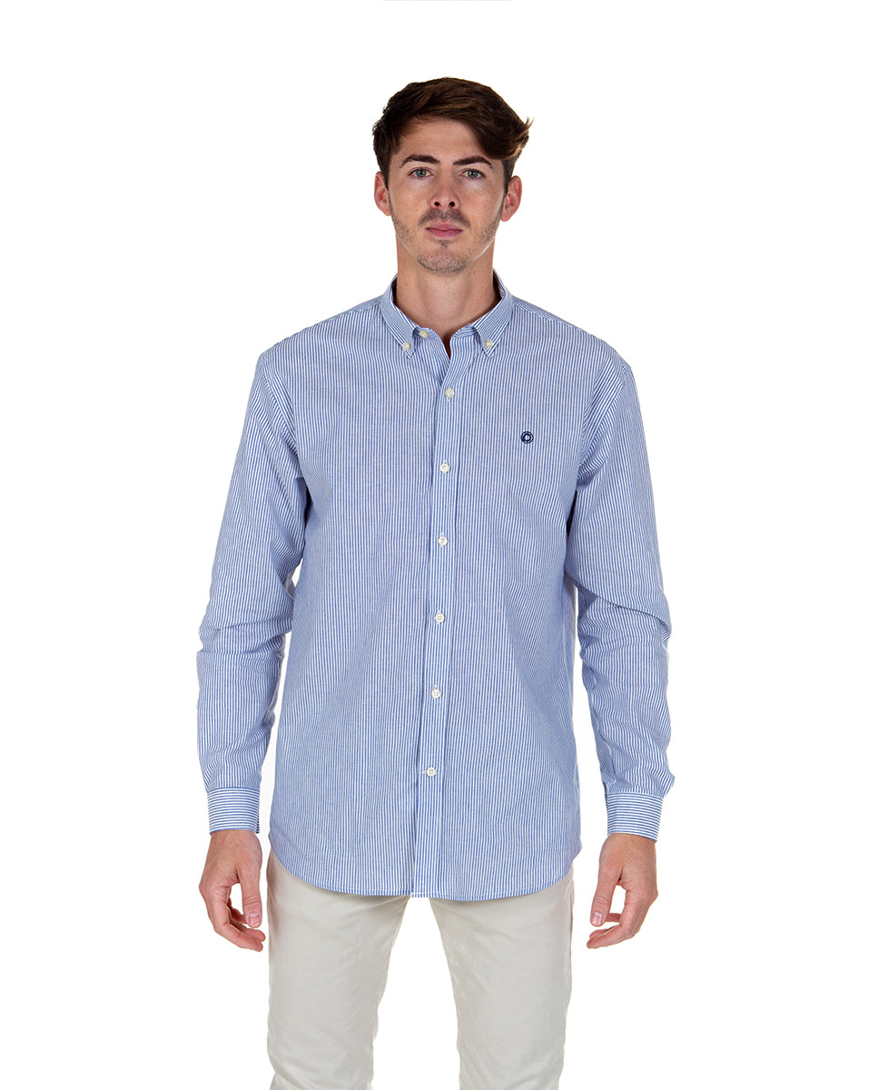 Camisa Oxford Rayas