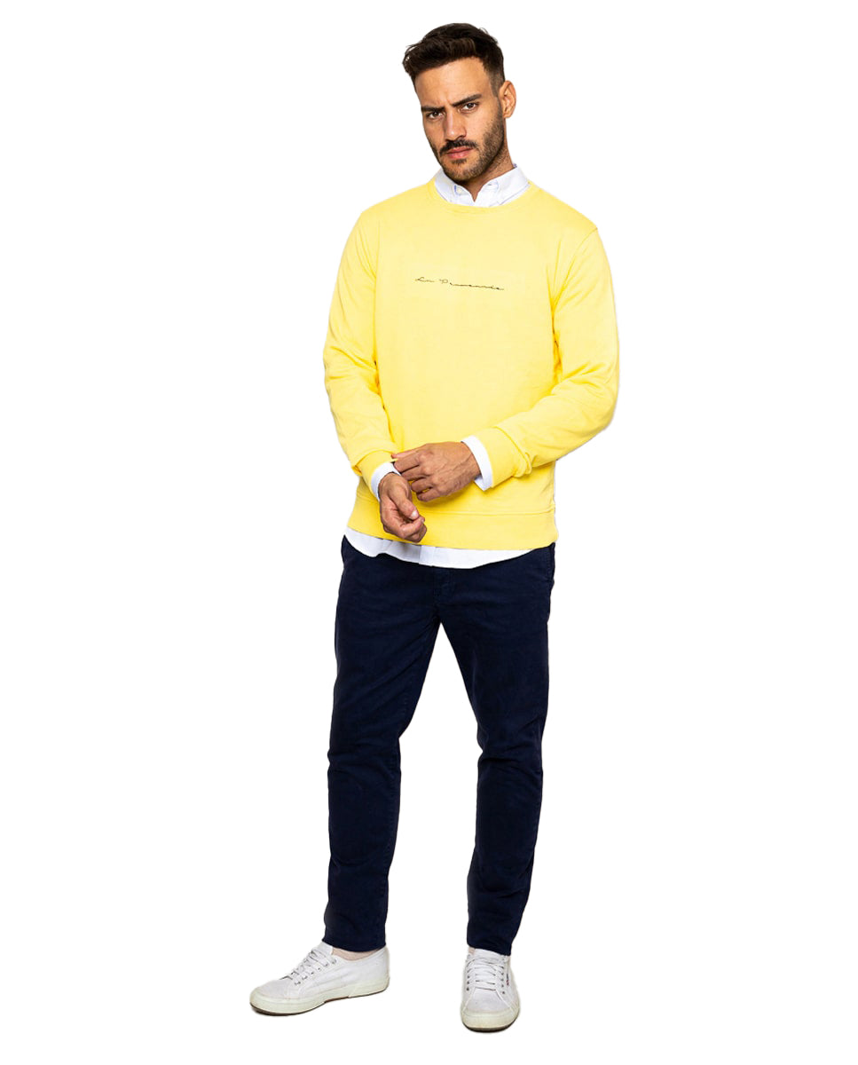 Sudadera Firma Amarillo