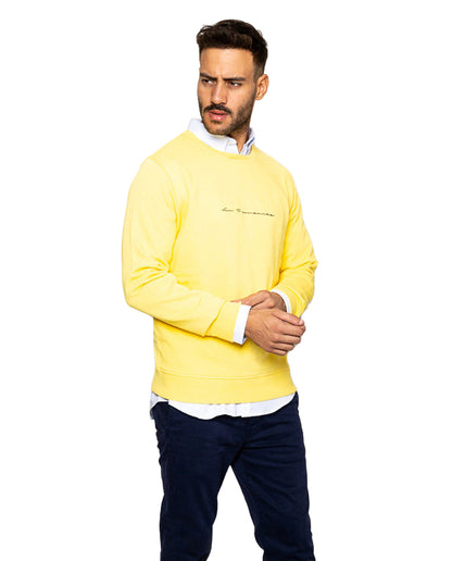 Sudadera Firma Amarillo