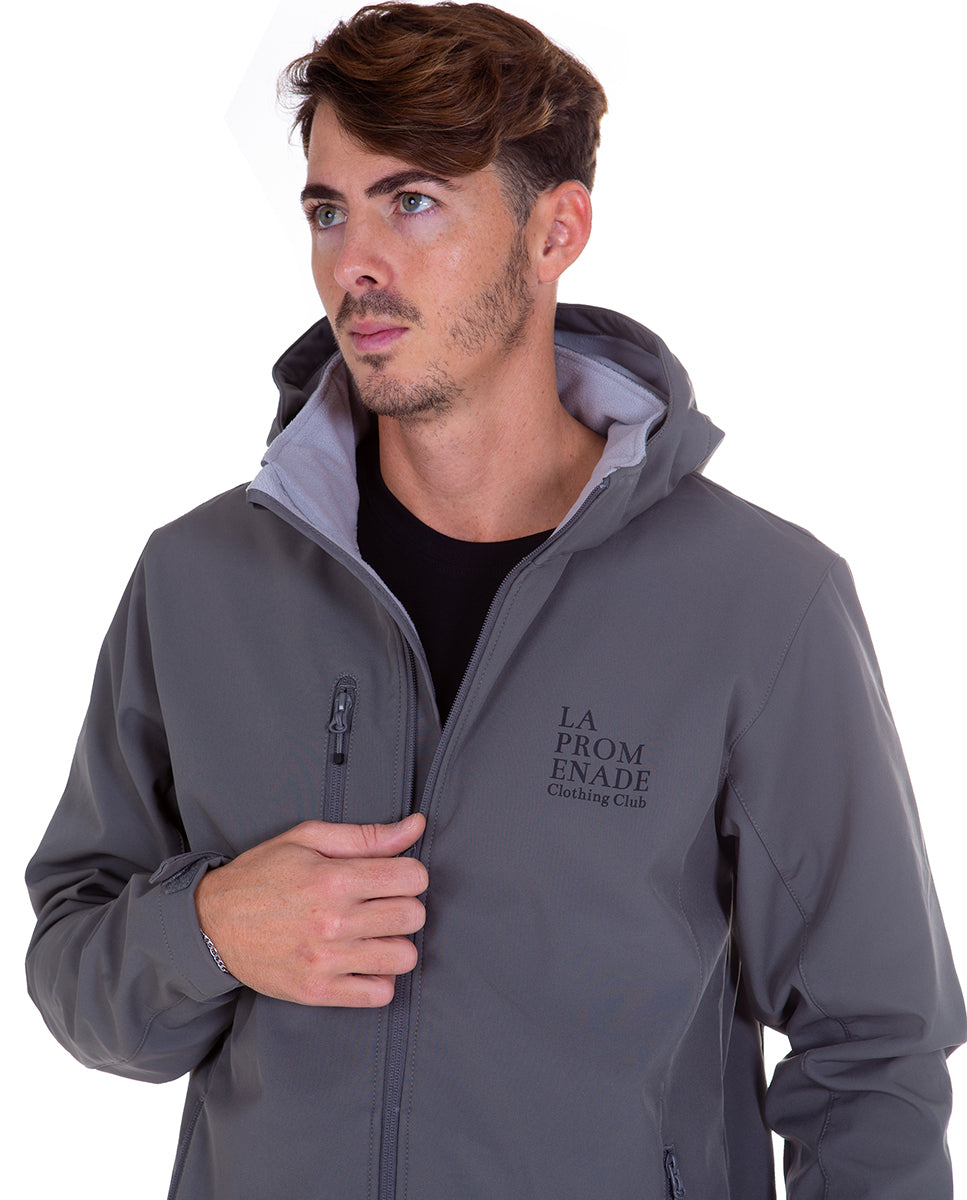 Goretex Capucha Gris