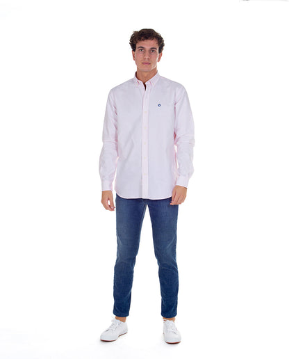 Camisa Oxford Raya Rosa