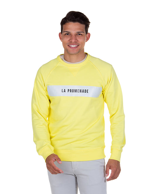 Sudadera Parche Amarillo