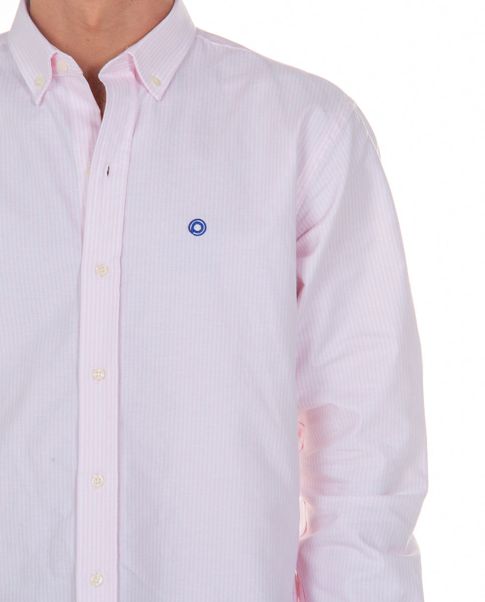 Camisa Oxford Raya Rosa