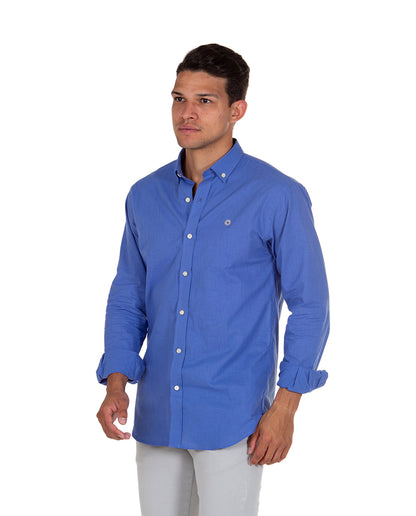 Blue Linen Shirt