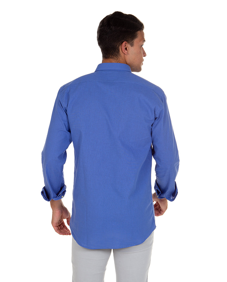 Blue Linen Shirt