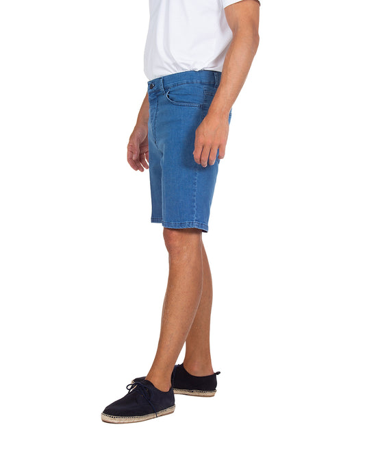 Light Denim Bermuda Shorts