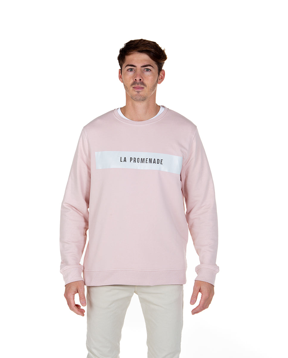 Sudadera Parche Rosa