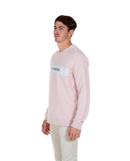 Sudadera Parche Rosa