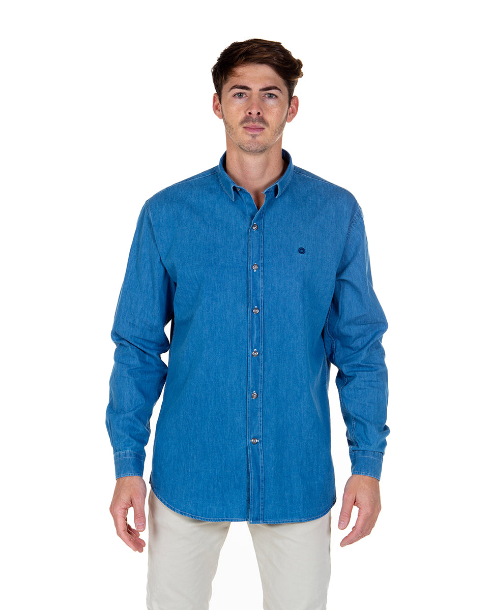 Light Blue Denim Shirt