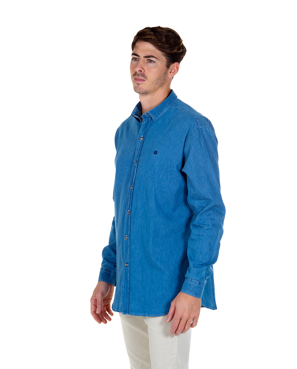 Light Blue Denim Shirt