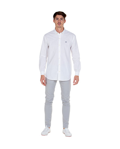 White Poplin Shirt