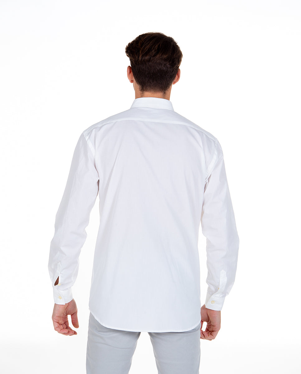 White Poplin Shirt